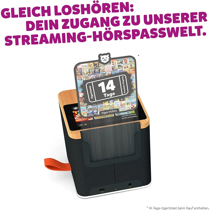 Tiger Media 'tigerbox TOUCH', ab 3 Jahren, inkl. Startpaket, mit Touchdisplay, Stereo-Klang und Nachtlicht, schwarz – Bild 3