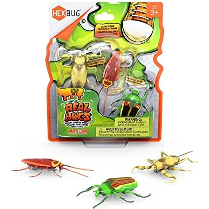 Innovation First - HEXBUG Nano Real Bugs 3-Pack
