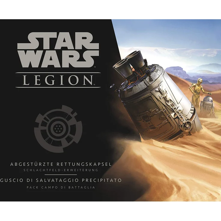 Asmodee Star Wars: Legion - Abgestürzte Rettungskapsel, Erweiterung, Tabletop, Deutsch – Bild 1