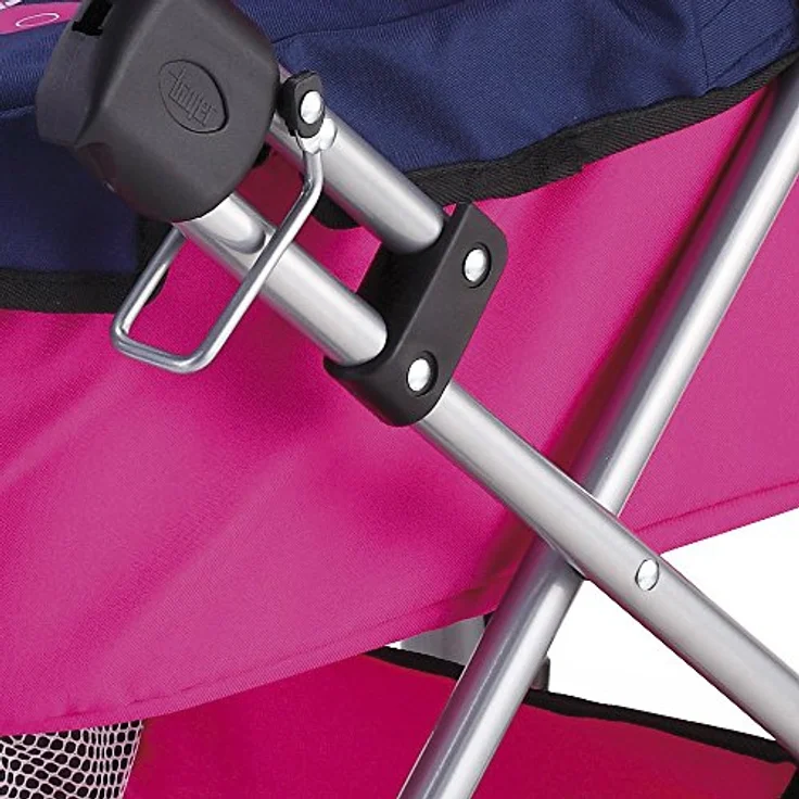 Bayer Design 13013 - Puppenwagen Trendy, rosa/blau – Bild 4