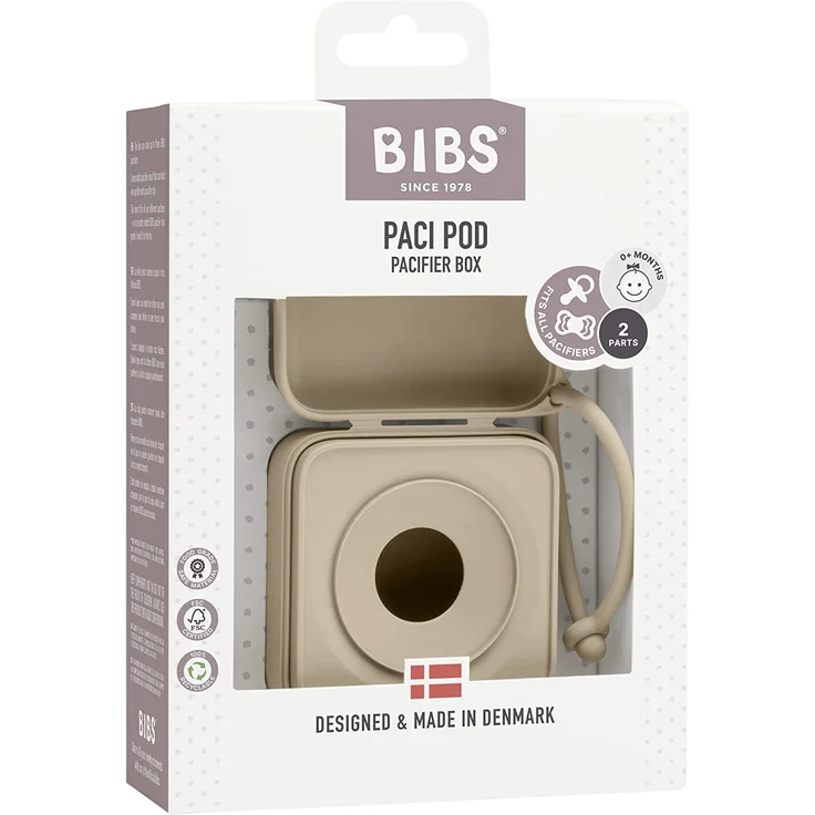 BiBs Speenbakje / Sterilisator Vanilla Beige – Bild 2