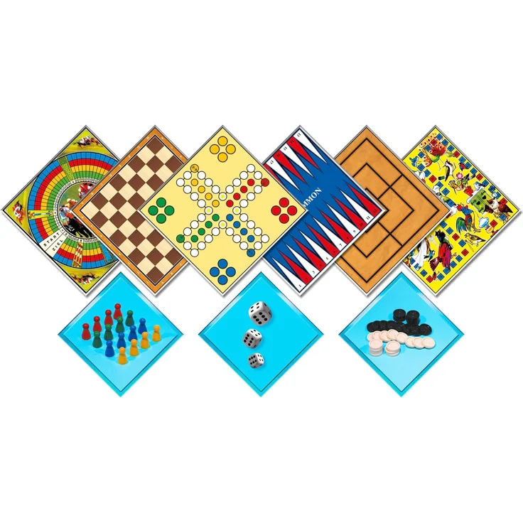 Noris 606111686 Spieleklassiker mit 100 Spielmöglichkeiten – Bild 5