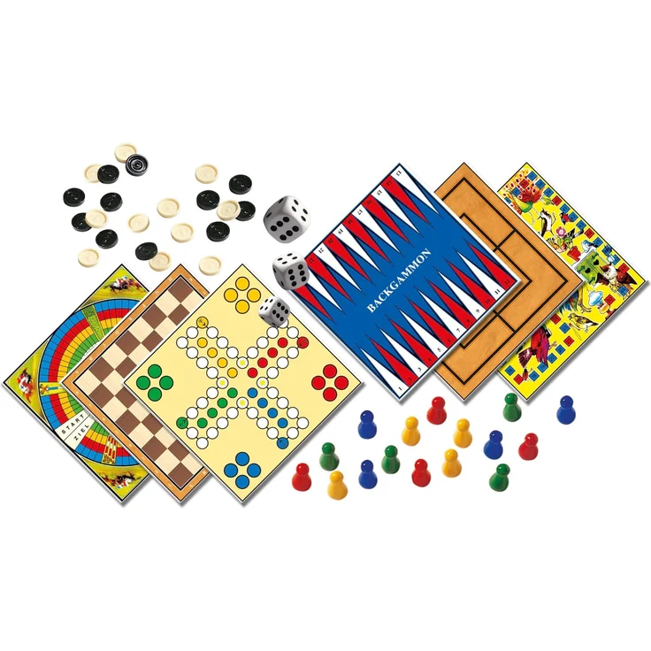 Noris 606111686 Spieleklassiker mit 100 Spielmöglichkeiten – Bild 3
