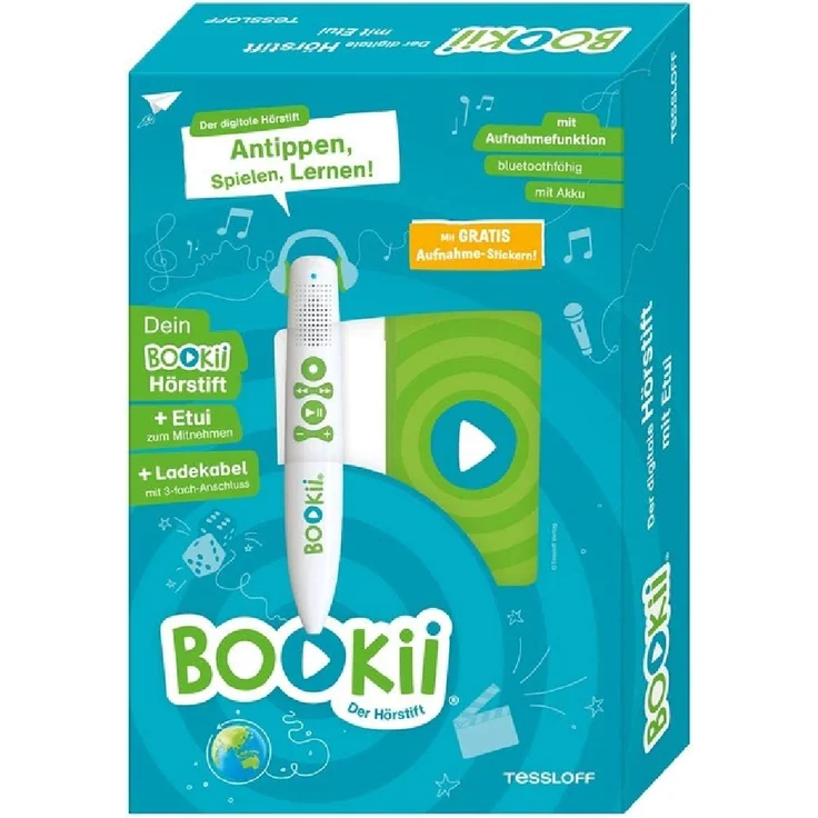 BOOKii Der Hörstift, mit vielen vorinstallierten Titeln und für alle weiteren Produkte der BOOKii-Welt!: Antippen, Spielen, Lernen! – Bild 1