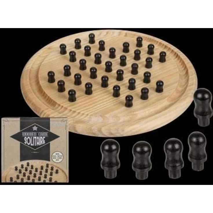 Out of the Blue Holzbrettspiel Solitaire
