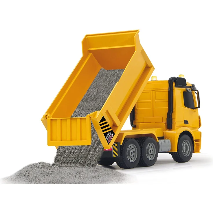 rC Mercedes-Benz Arocs 2. 4 Ghz gelb 1:20 Uhr – Bild 9