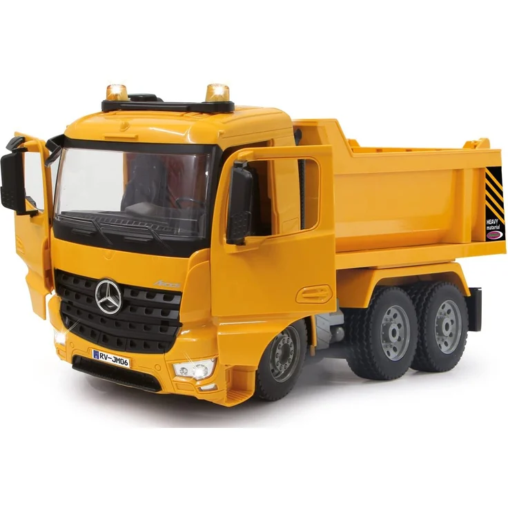 rC Mercedes-Benz Arocs 2. 4 Ghz gelb 1:20 Uhr – Bild 6