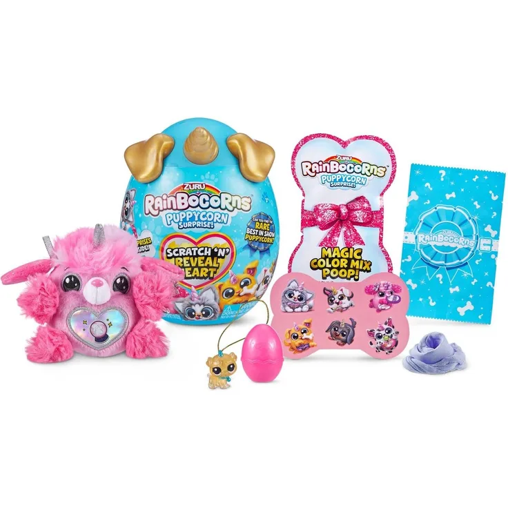 Rainbocorns - Puppycorn - Sparkle Hearts Surprise - Serie 3 - 1 Stück