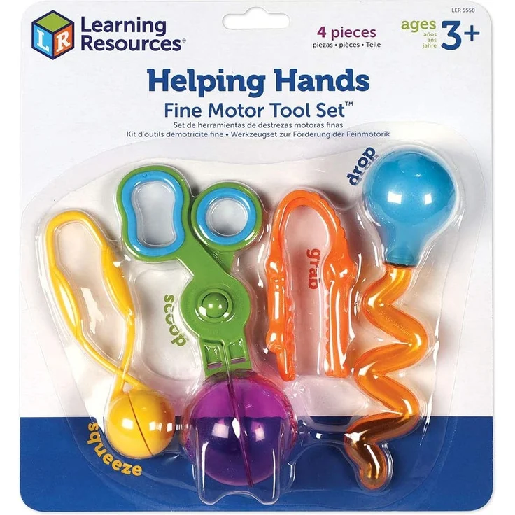 Learning Resources LER5558 Helping Hands Feinmotorik Werkzeugset – Bild 7