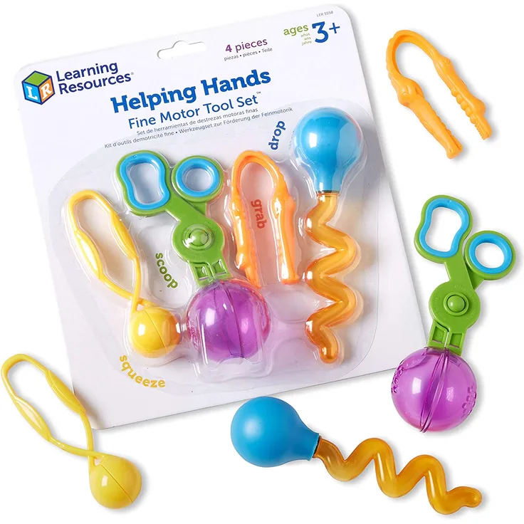 Learning Resources LER5558 Helping Hands Feinmotorik Werkzeugset