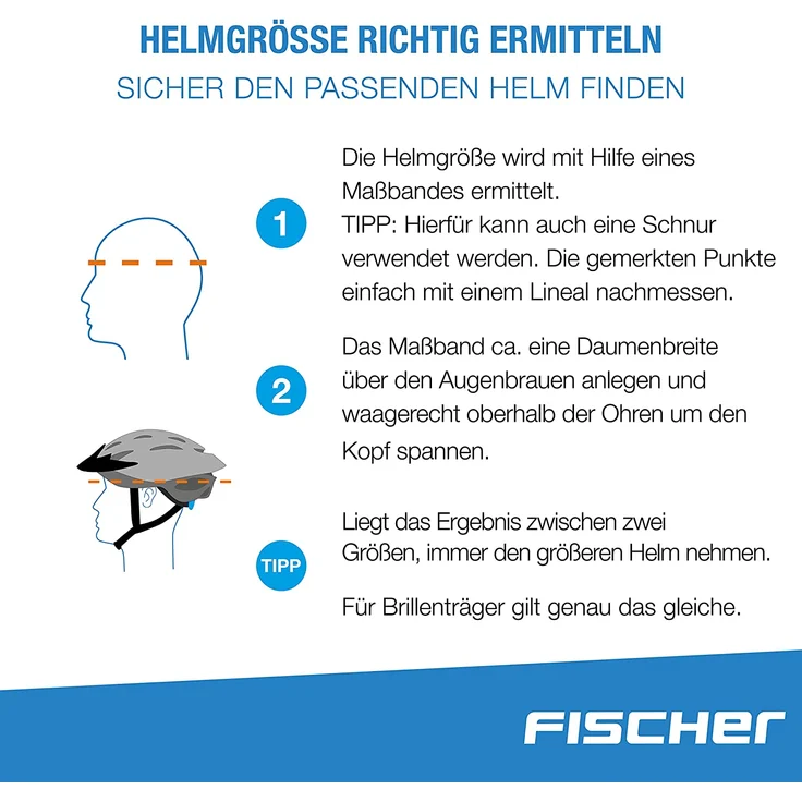 Fischer Fahrradhelm Kinder Space XS/S – Bild 2