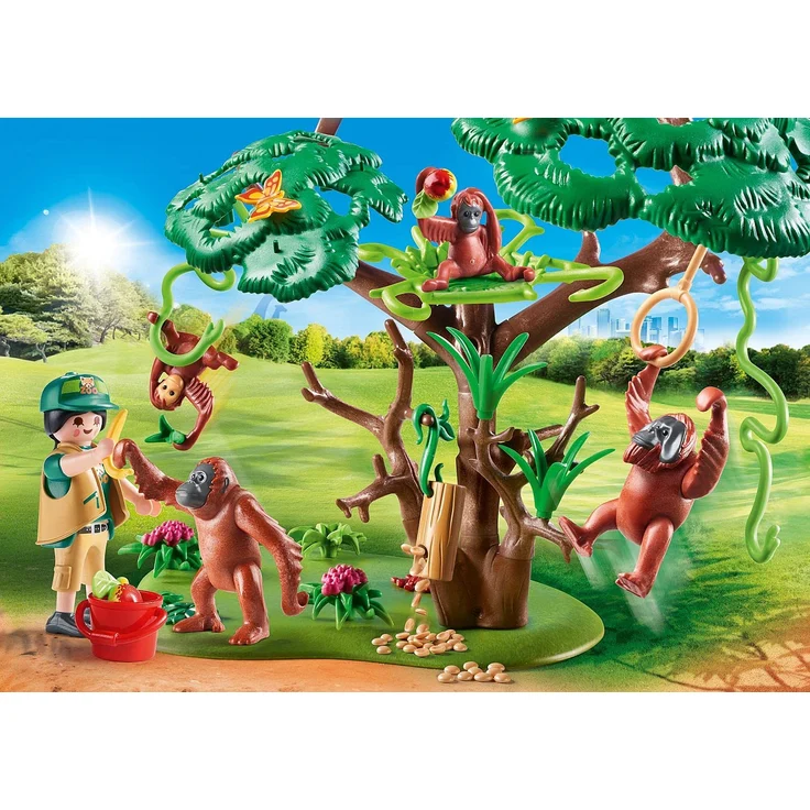 PLAYMOBIL 70345 Orang Utans im Baum, ab 4 Jahren – Bild 3