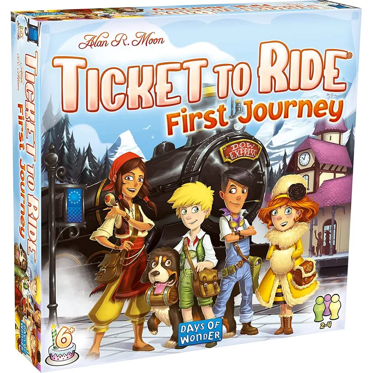 Days of Wonder dow720027 Ticket to Ride Europa: First Journey, Englisch