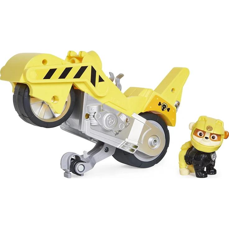 Spin Master - Paw Patrol - Moto Pups - Rubble Deluxe Vehicle - Preisvergleich – Bild 1