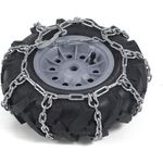 Rolly Toys 409655 - rollySnowgrip Schneeketten (2 Stück, für RollyToys Fahrzeuge, für Traktor und Unimog, einfache Montage)