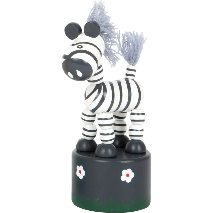 Legler 7924 Drücktiere "Afrika" 6er Set bunt Holz – Bild 7