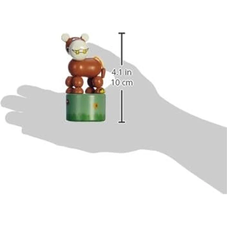 Legler 7924 Drücktiere "Afrika" 6er Set bunt Holz – Bild 10