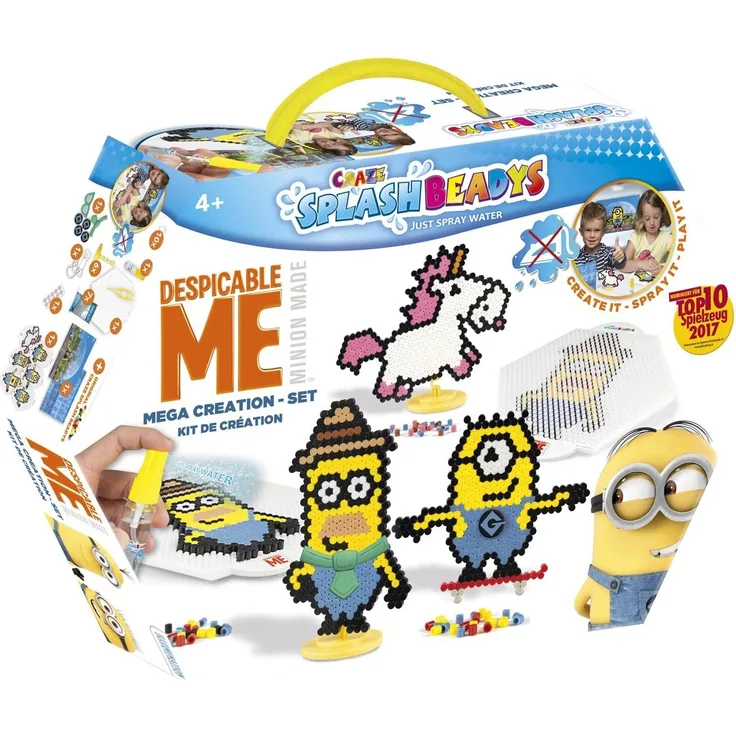 Craze 56982 - Splash Beadys, Minions, Creation Set