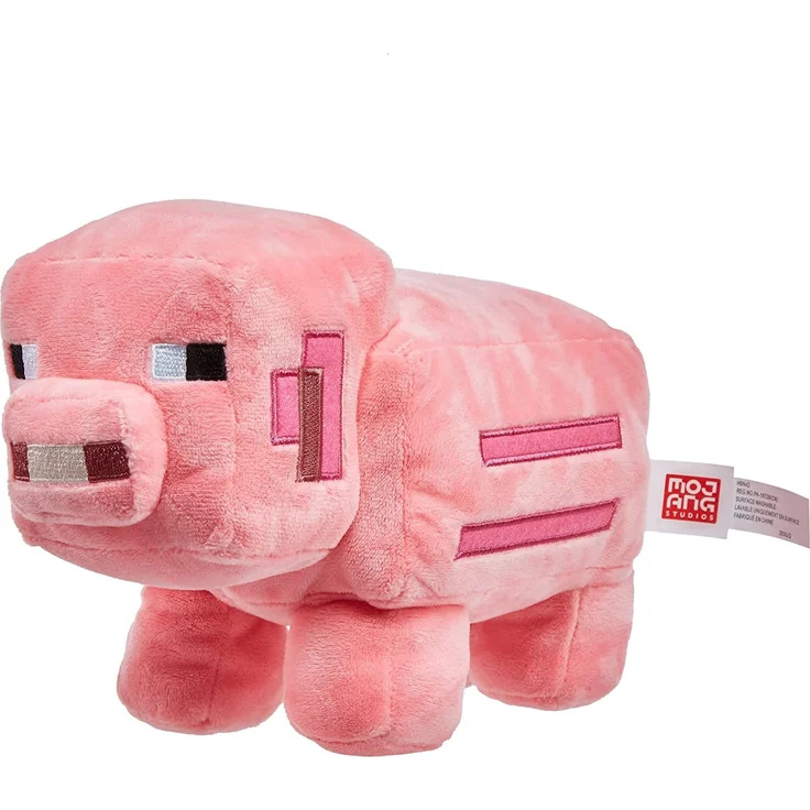 Mattel - Minecraft 8" Basic Plush - Pig – Bild 1