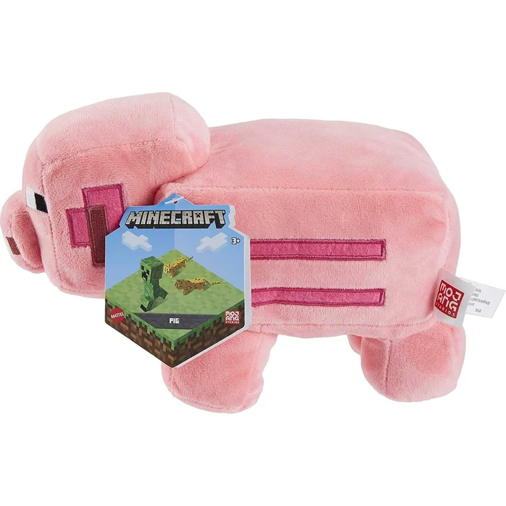 Mattel - Minecraft 8" Basic Plush - Pig – Bild 5