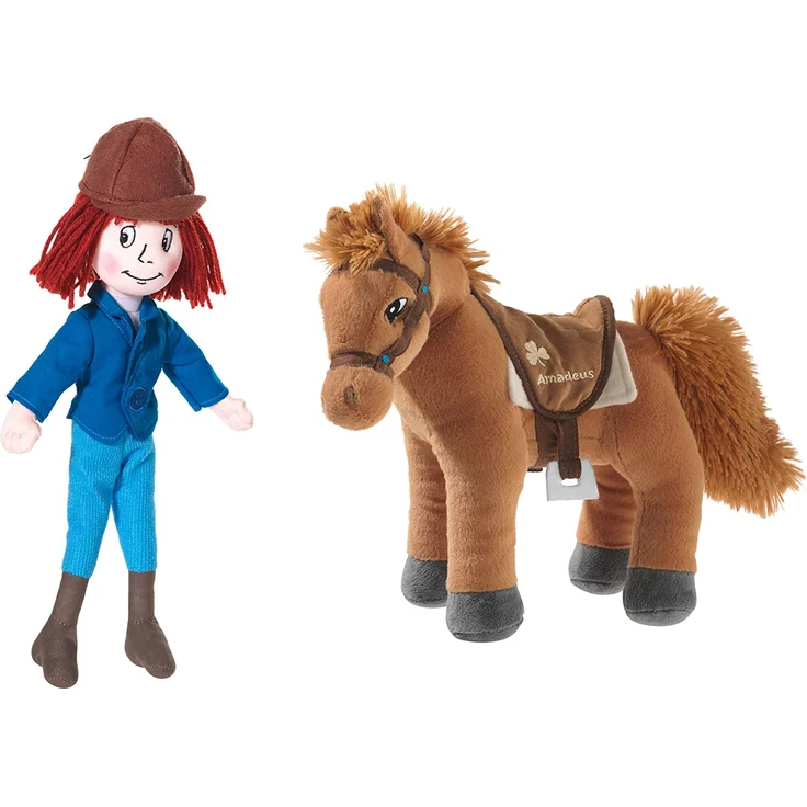 Bibi & Tina 519619 - Kuschelset, bunt/braun, Sortiert