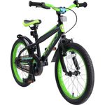 Bikestar Kinderfahrrad Urban Jungle Schwarz / Grün, 18 Zoll - Preisvergleich