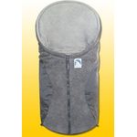 Heitmann Eisbärchen Fußsack Babyschale, Design:hellgrau/grau HG