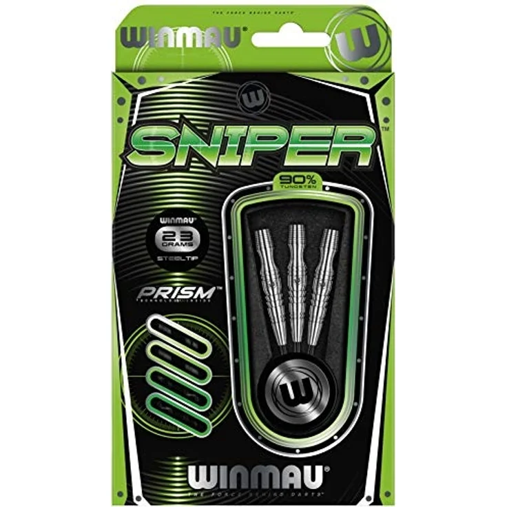 WINMAU Sniper 22g Profi Wolfram Steeltip Dartpfeile Set mit Flights und Schäfte – Bild 4
