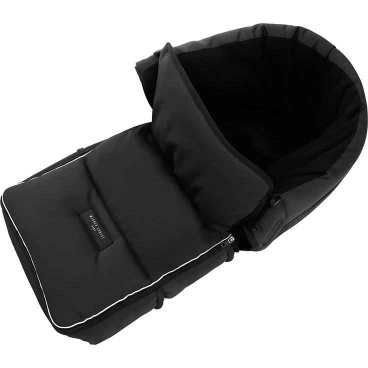 Lammfell Schlittensack von WERNER CHRIST – hochwertiger Kinder Winterfußsack für Schlitten, Schlitten-Fußsack mit Lammfell im Sitzbereich für Schutz vor Kälte und mehr Komfort beim Rodeln, universal