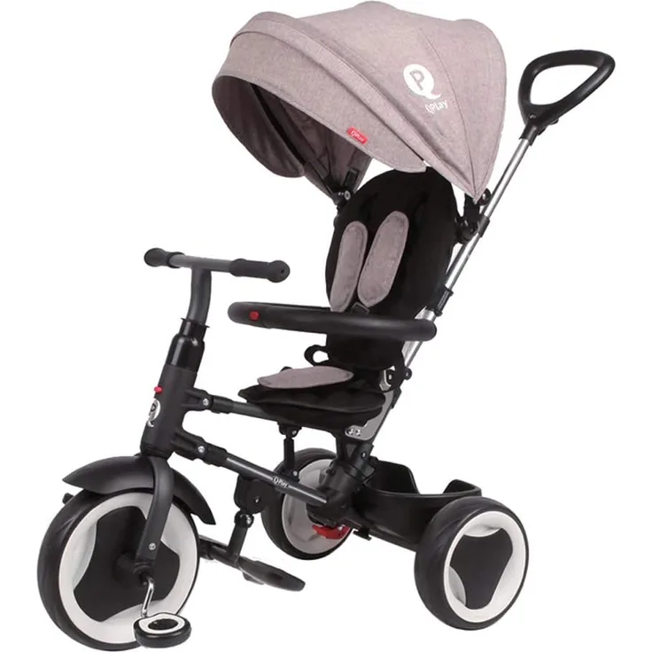 Qplay Qplay Tricycle Rito Plus Gray