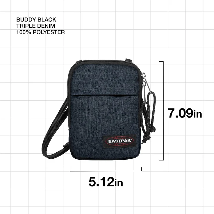 Eastpak Umhängetasche BUDDY Triple Denim - Preisvergleich – Bild 3