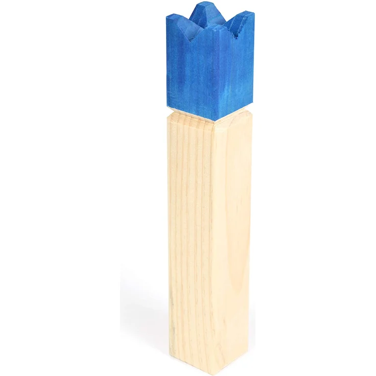 Ocean 5 Kubb Royal - Original Wikinger Wurfspiel - Premium FSC® Holzspiel im Stoffbeutel mit massiven Figuren - Schwedenschach Holz Outdoor Spiel Wurf Schach Spiele - Preisvergleich – Bild 2