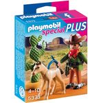 Playmobil 5373 - Cowboy mit Fohlen