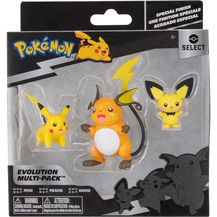 Pokemon Select Evolution 3 Pack Pikachu – Bild 2