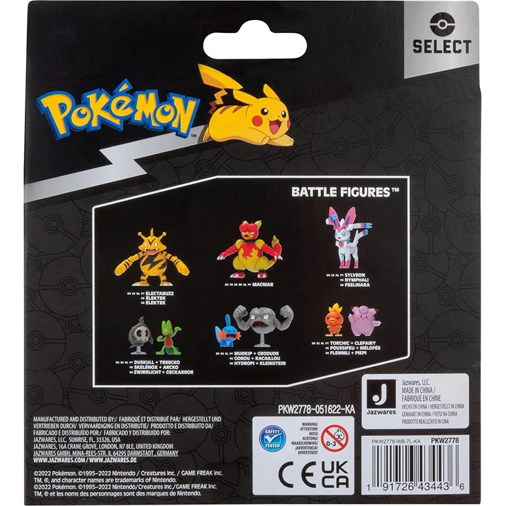 Pokemon Select Evolution 3 Pack Pikachu – Bild 9
