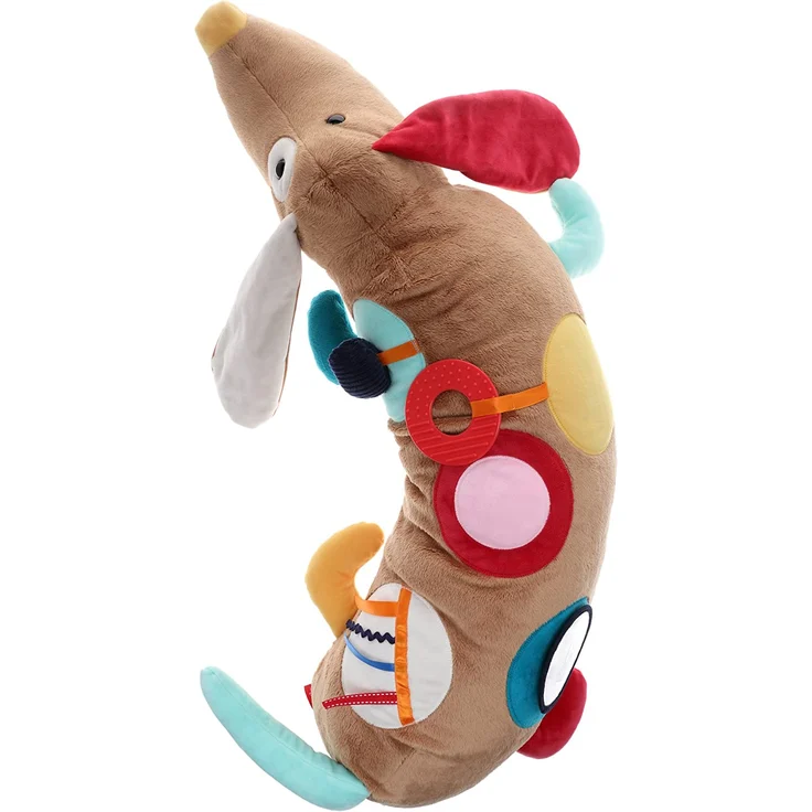 sigikid, Mädchen und Jungen, Aktiv-Spielkissen Hund, Play-Q, Mehrfarbig, 40999 – Bild 5