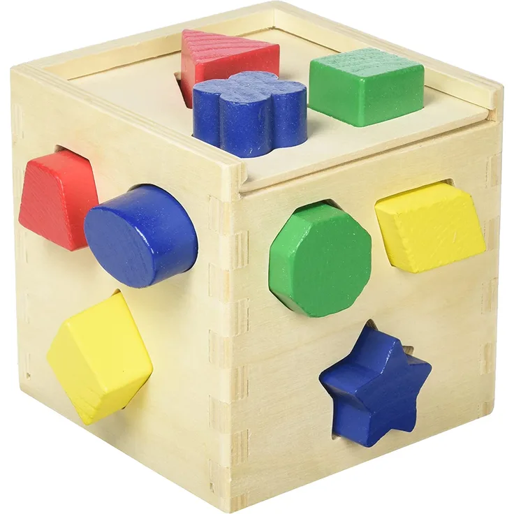 MELISSA & DOUG SHAPE SORTING CUBE by Melissa & Doug
