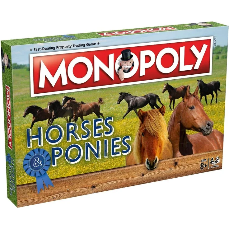 Winning Moves 1656 Pferde und Ponys Monopoly Spiel – Bild 1