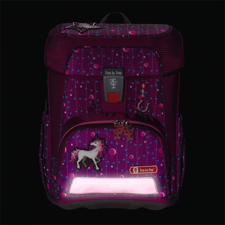 Step by Step Cloud 'Dreamy Unicorn Nuala', Schulranzen-Set, 5-teilig, 19 Liter, lila – Bild 6