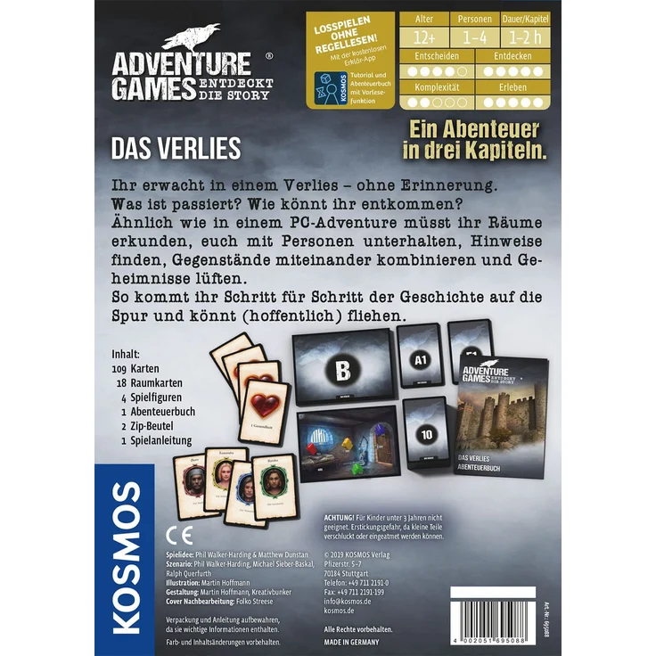 KOSMOS - Adventure Games - Das Verlies - Entdeckt die Story – Bild 2