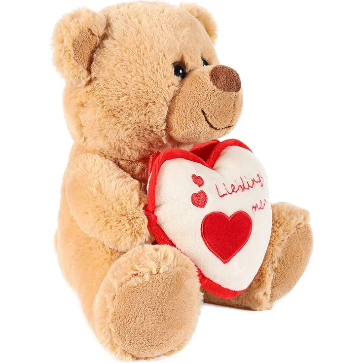 Teddy Plüschbär mit Herz - Lieblingsmensch - Teddybär Plüschteddy Kuscheltier Schmusetier – Bild 2