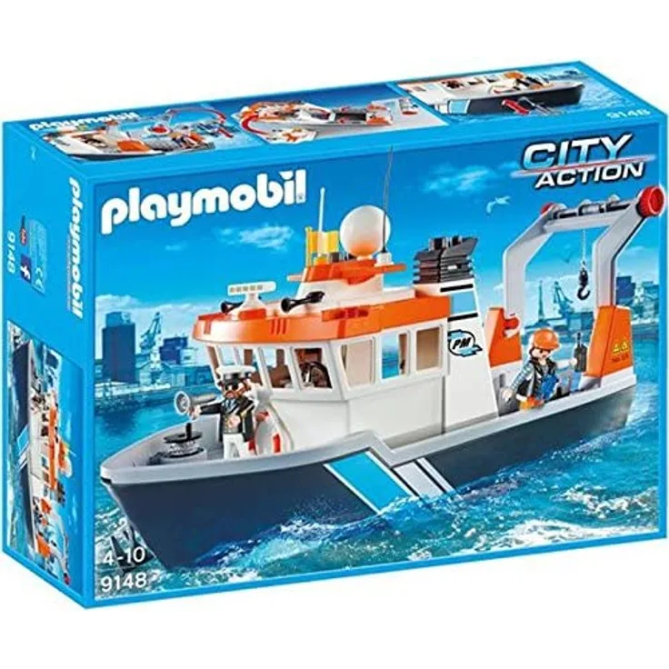 PLAYMOBIL - Schlepper für Kreuzfahrtschiff 9148