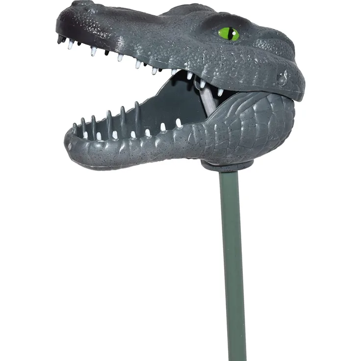 Schnappen Krokodil junior 46 cm grau
