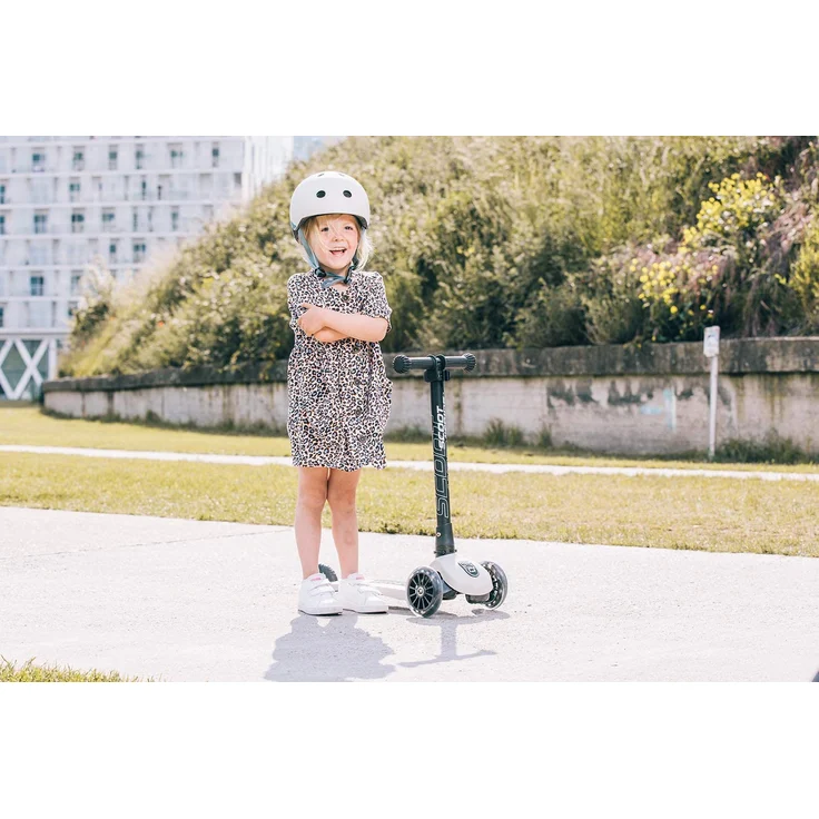 Scoot & Ride Kinderhelm S - M Steel – Bild 7