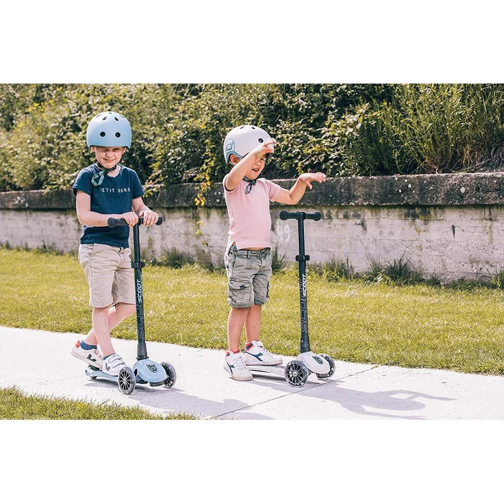 Scoot & Ride Kinderhelm S - M Steel – Bild 14