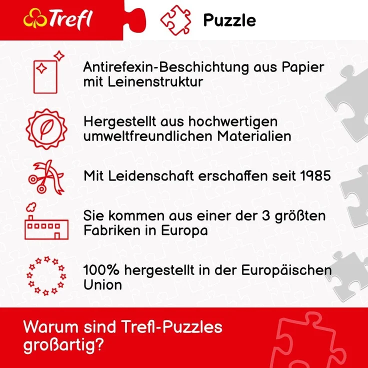 Trefl 10707 Löwe 1000 Teile Puzzle – Bild 6