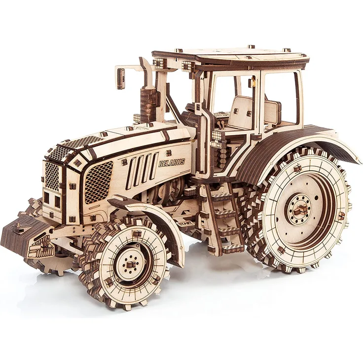 Eco Wood Art - Holz Modellbau Traktor Belarus-2022 Traktor 342 Teile