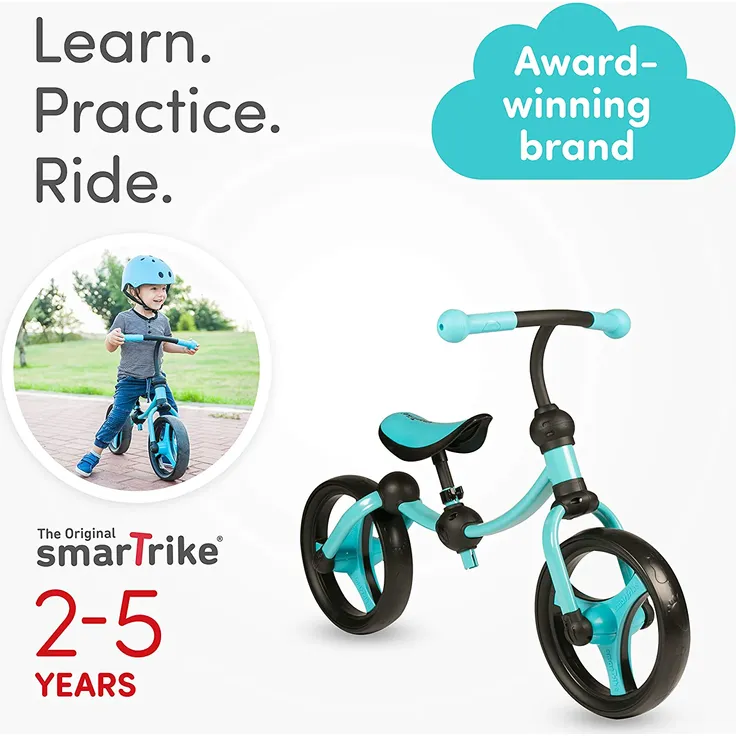 smarTrike 105-0300 - Running Bike, blau – Bild 2