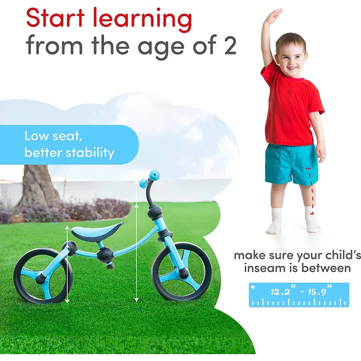 smarTrike 105-0300 - Running Bike, blau – Bild 4