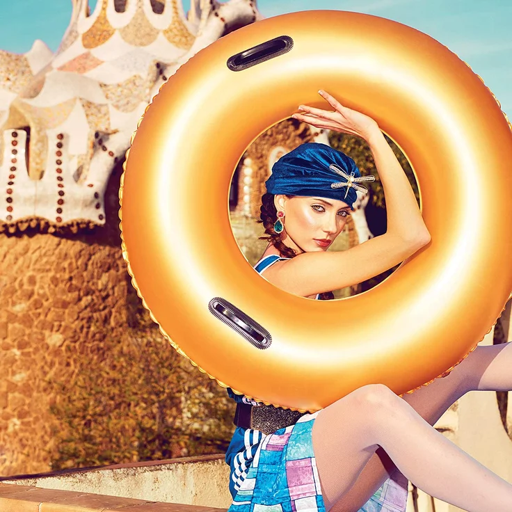 Bestway Schwimmring Gold – Bild 4